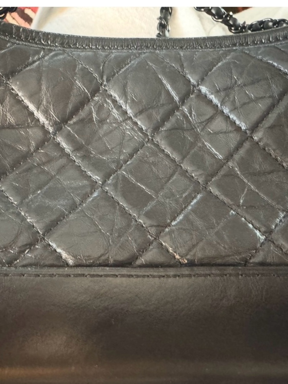 CHANEL Ages Calfskin Small Gabrielle Hobo in So Black - Picture 4 of 13